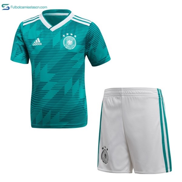 Camiseta Alemania 2ª Niños 2018 Verde